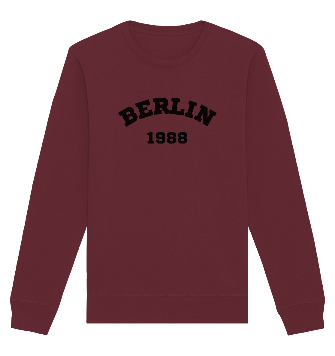 Customize Birthplace & Year Edition - Organic Basic Unisex Sweatshirt
