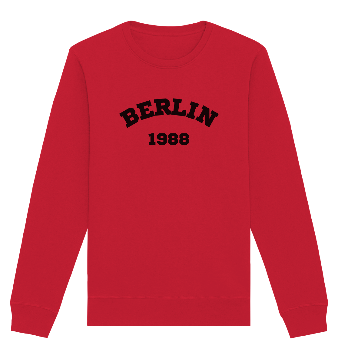 Customize Birthplace & Year Edition - Organic Basic Unisex Sweatshirt