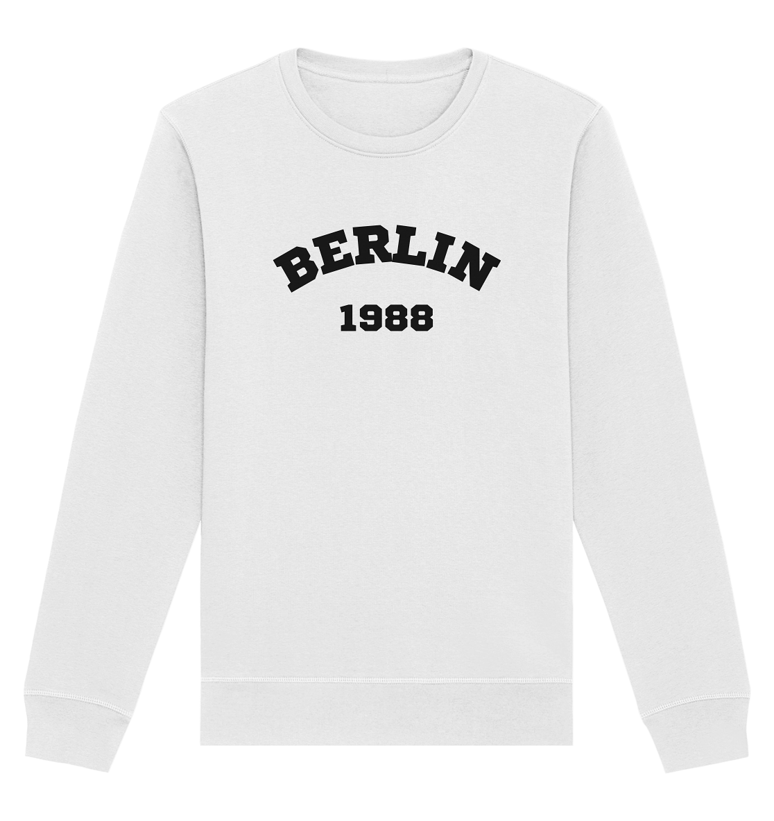 Customize Birthplace & Year Edition - Organic Basic Unisex Sweatshirt