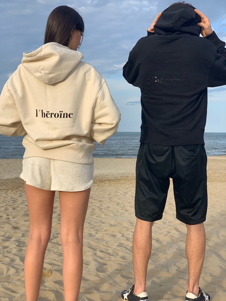 Oversize Hoodie l'hèroïne black